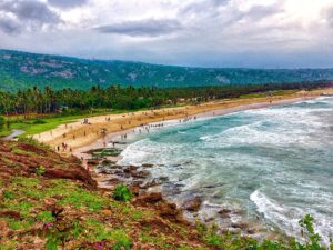 Yarada Beach: The Vizag Beach Boxed In by Hills on Three Sides